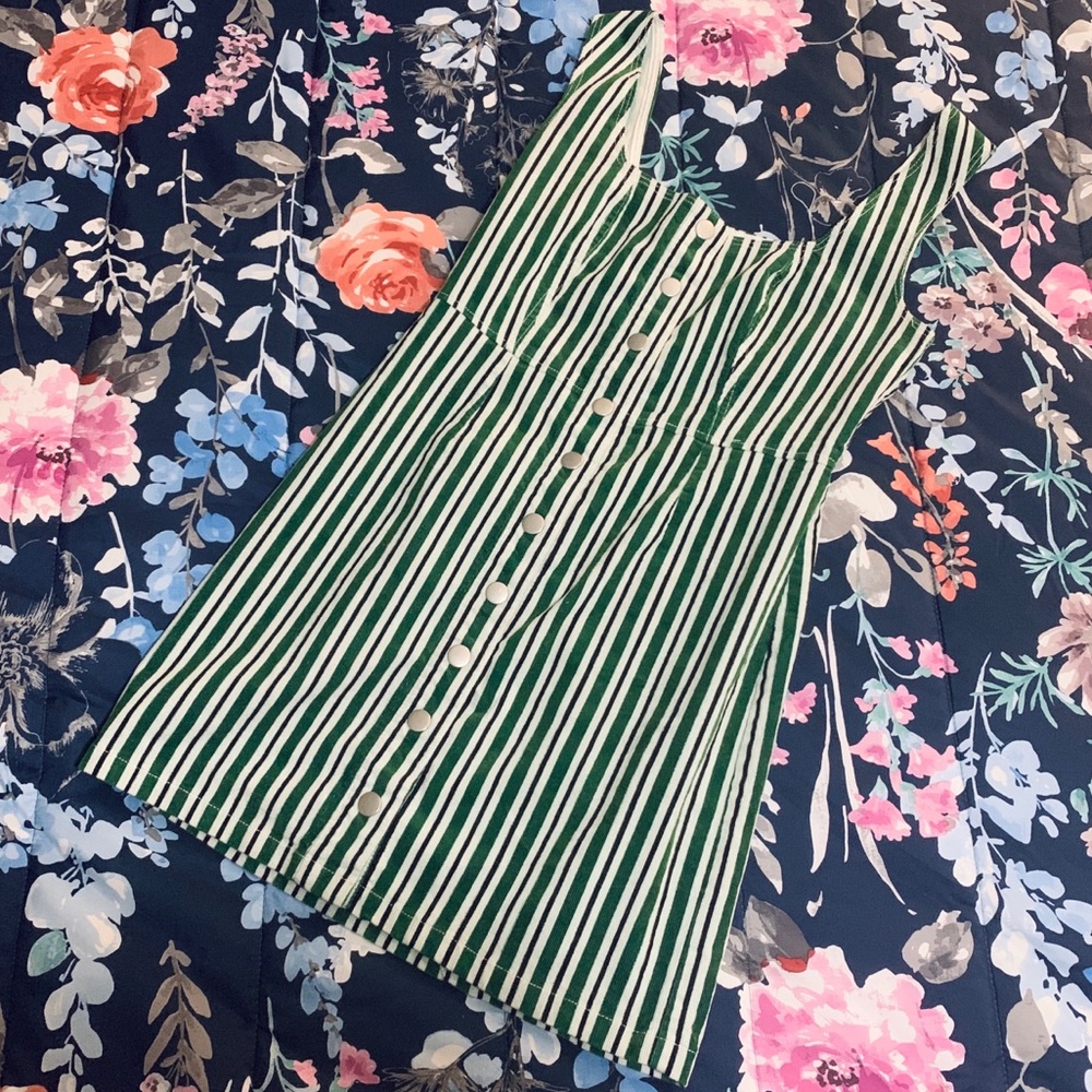 UO Striped Corduroy Dress